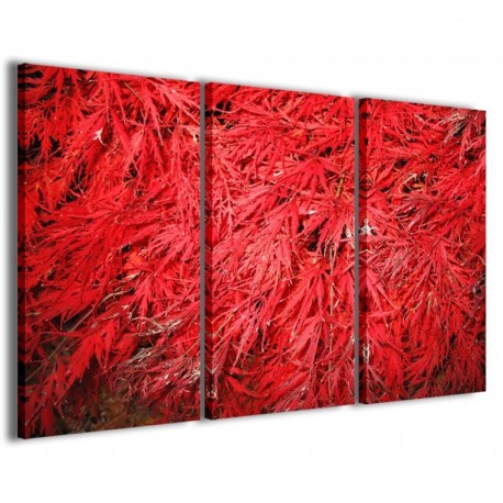 Quadro Poster Tela Red Foliage 100x70 - 1