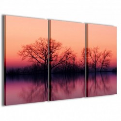 Quadro Poster Tela Red Lagoon 100x70 - 1