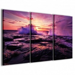 Quadro Poster Tela Sea Colors 100x70