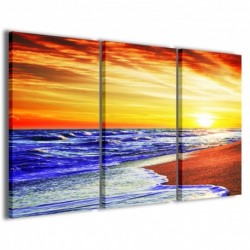 Quadro Poster Tela Sea View 100x70 - 1