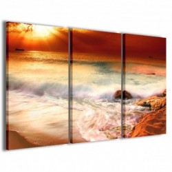 Quadro Poster Tela Seashore 100x70