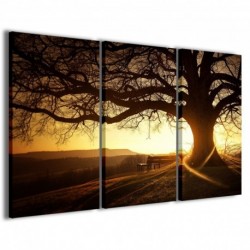 Quadro Poster Tela Soft Tree 100x70 - 1