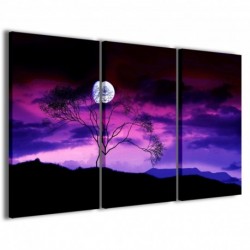 Quadro Poster Tela Spectacular Moon 100x70 - 1