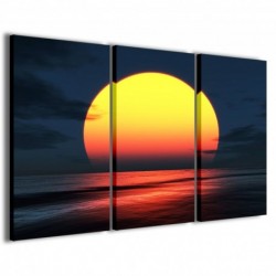 Quadro Poster Tela Spectacular Sunset 100x70