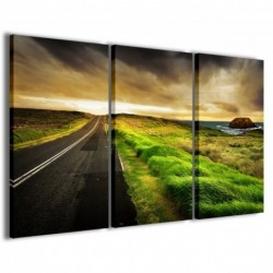 Quadro Poster Tela Street Nature 100x70