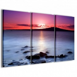 Quadro Poster Tela Surreal Sunset 100x70