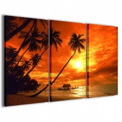 Quadro Poster Tela Tobago 100x70