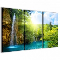 Quadro Poster Tela Waterfalls I 100x70