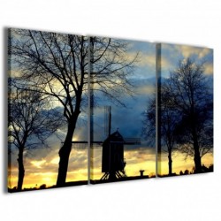 Quadro Poster Tela Wind Mill 100x70 - 1