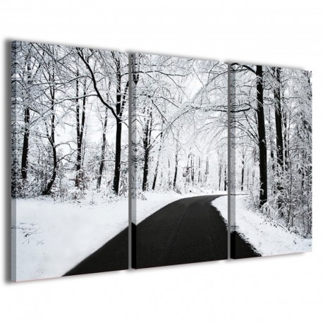 Quadro Poster Tela Winter Scenary IV 100x70 - 1