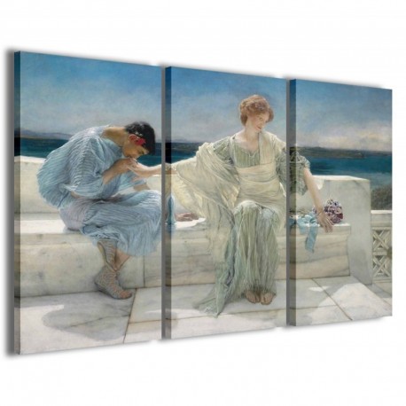 Quadro Poster Tela Alma Tadema II 100x70 - 1