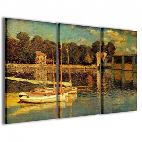 Quadro Poster Tela Claude Monet V 100x70 - 1