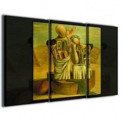 Quadro Poster Tela De Chirico Composition I 100x70