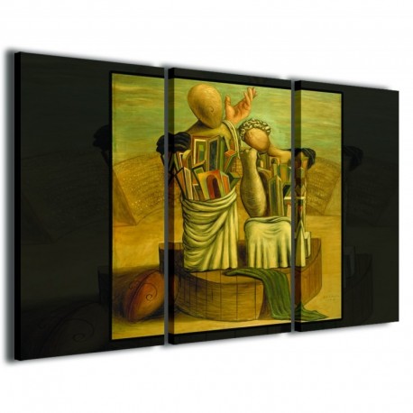 Quadro Poster Tela De Chirico Composition I 100x70 - 1