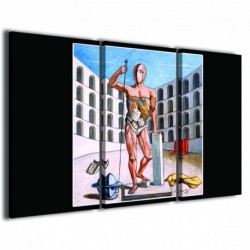 Quadro Poster Tela De Chirico Composition III 100x70