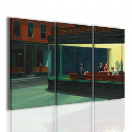 Quadro Poster Tela Edward Hopper III 100x70 - 1