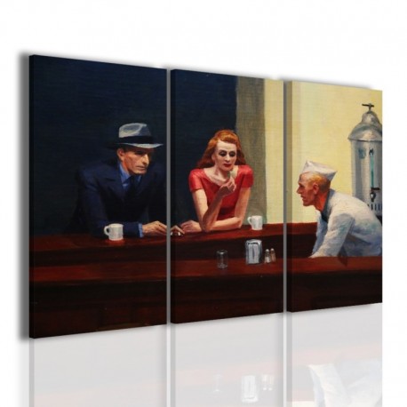 Quadro Poster Tela Edward Hopper V 100x70 - 1