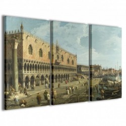 Quadro Poster Tela Canaletto 100x70 - 1