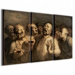 Quadro Poster Tela Honor Daumier 100x70