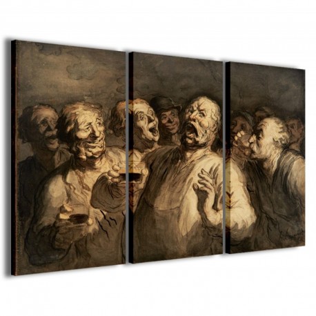 Quadro Poster Tela Honor Daumier 100x70 - 1