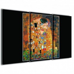 Quadro Poster Tela Gustav Klimt Il Bacio Composition 100x70 - 1