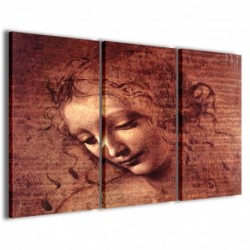 Quadro Poster Tela Leonardo Da Vinci 100x70