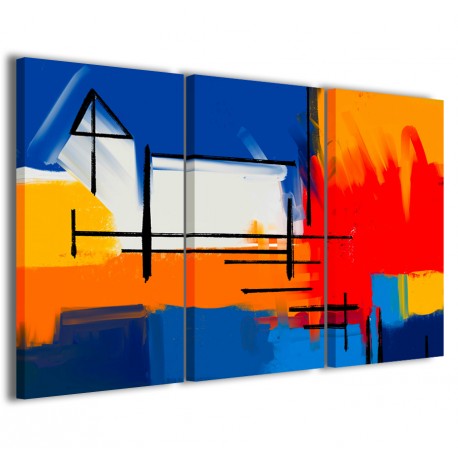 Quadro Astratto Esclusivo 85 Misura 120x90 - 1